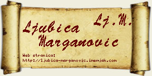 Ljubica Marganović vizit kartica